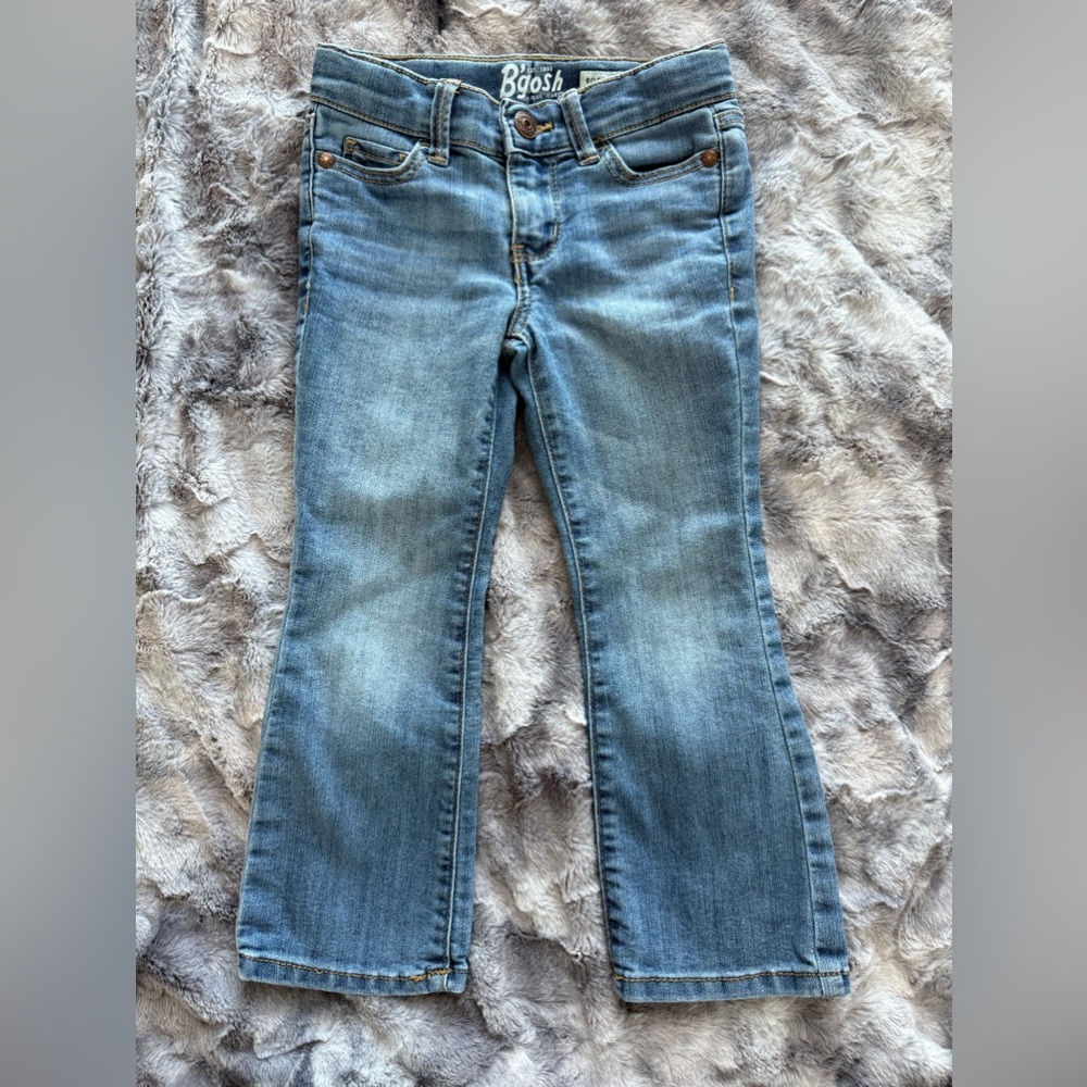 OshKosh B'gosh Blue Denim Youth Jeans Classic Style size 4R